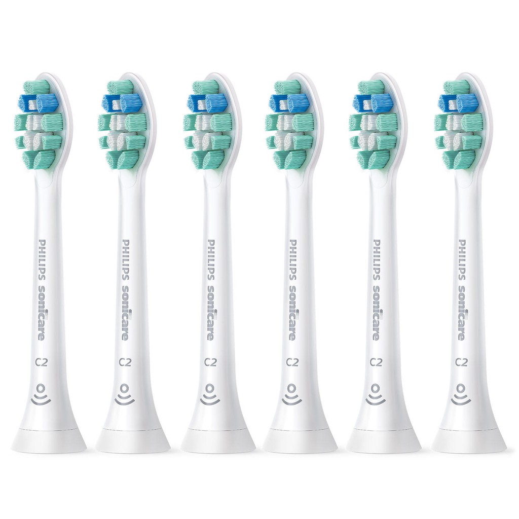 Đầu bàn chải điện Philips Sonicare Plaque Control C2 (vỉ 6 cái) [Hàng Mỹ]