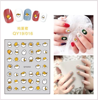 (Hàng Mới Về) Miếng Dán Trang Trí Móng Tay 3d Cá Tính