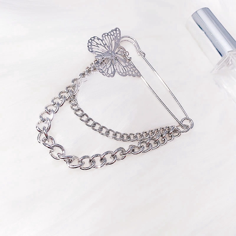 Cài Ngực Áo Thiết Kế Hình Bướm Cá Tính Thời Trang