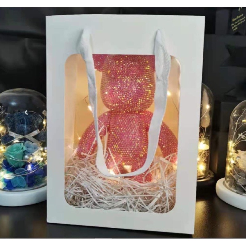 Túi Đựng Gấu Đính Đá - Túi Quà Tặng