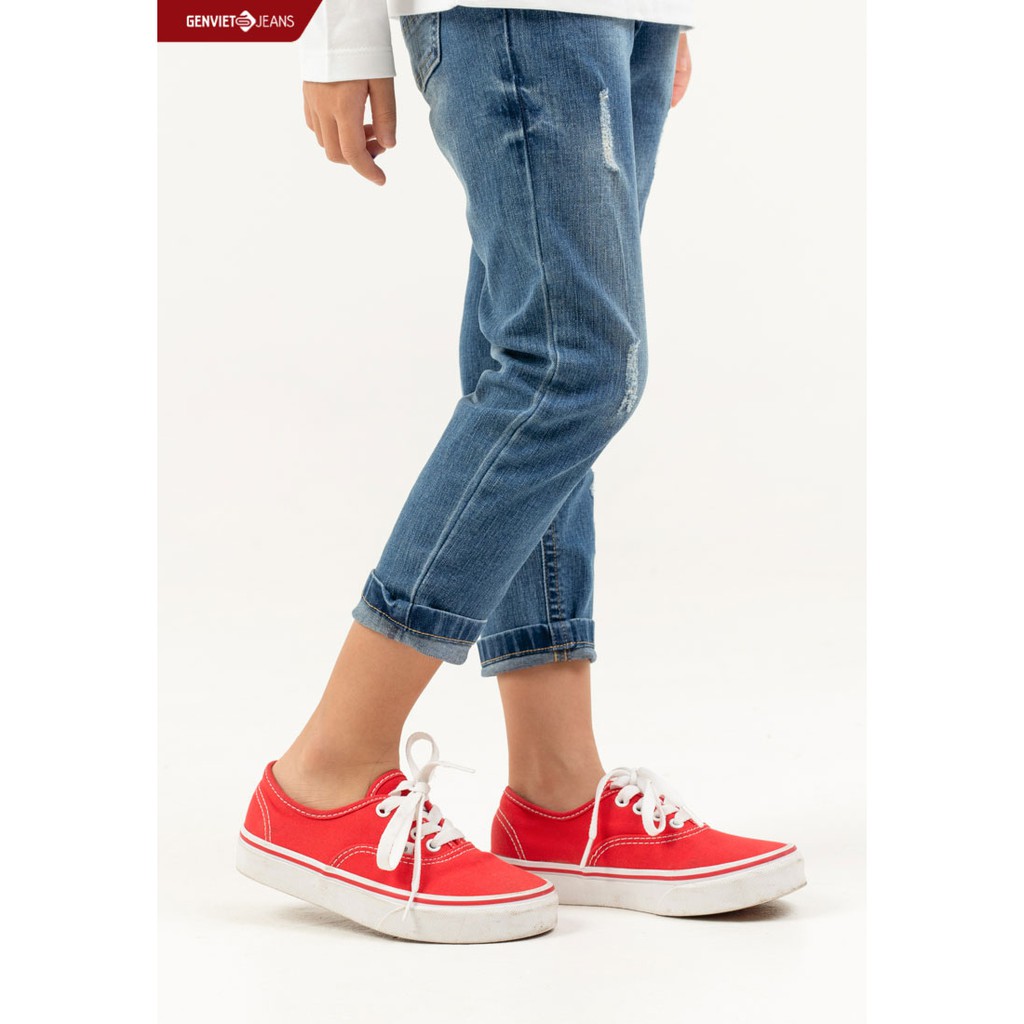 Quần dài Jeans bé gái BQ103J845 GENVIET