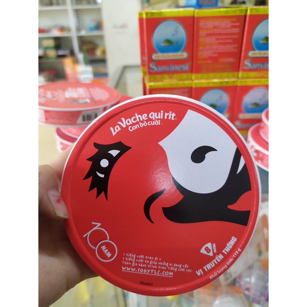 Phô mai con bò cười gói 120g (8 miếng)