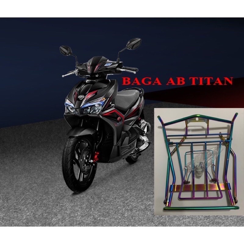 Baga air balade titan 7 màu thép 10 ly cực chắc chắn