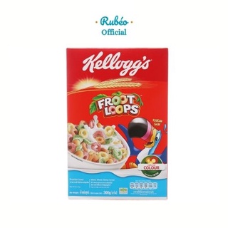 Bánh/Ngũ cốc ăn sáng Kellogg’s Froot Loops (Trái cây) Hộp 160/300g