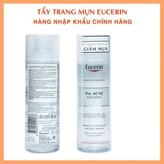 Nước tẩy trang cho da dầu mụn Eucerin Pro Acne Solution