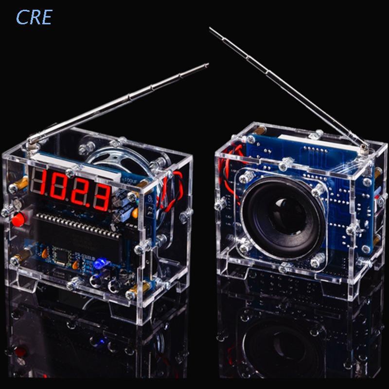 CRE  Radio diy kit FM digital radio Electronic diy soldering kit