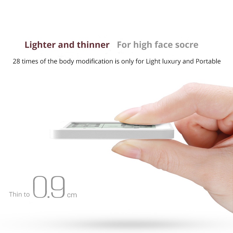 Đồng Hồ Đo Nhiệt Độ Và Độ Ẩm Màn Hình LCD 3.2inch