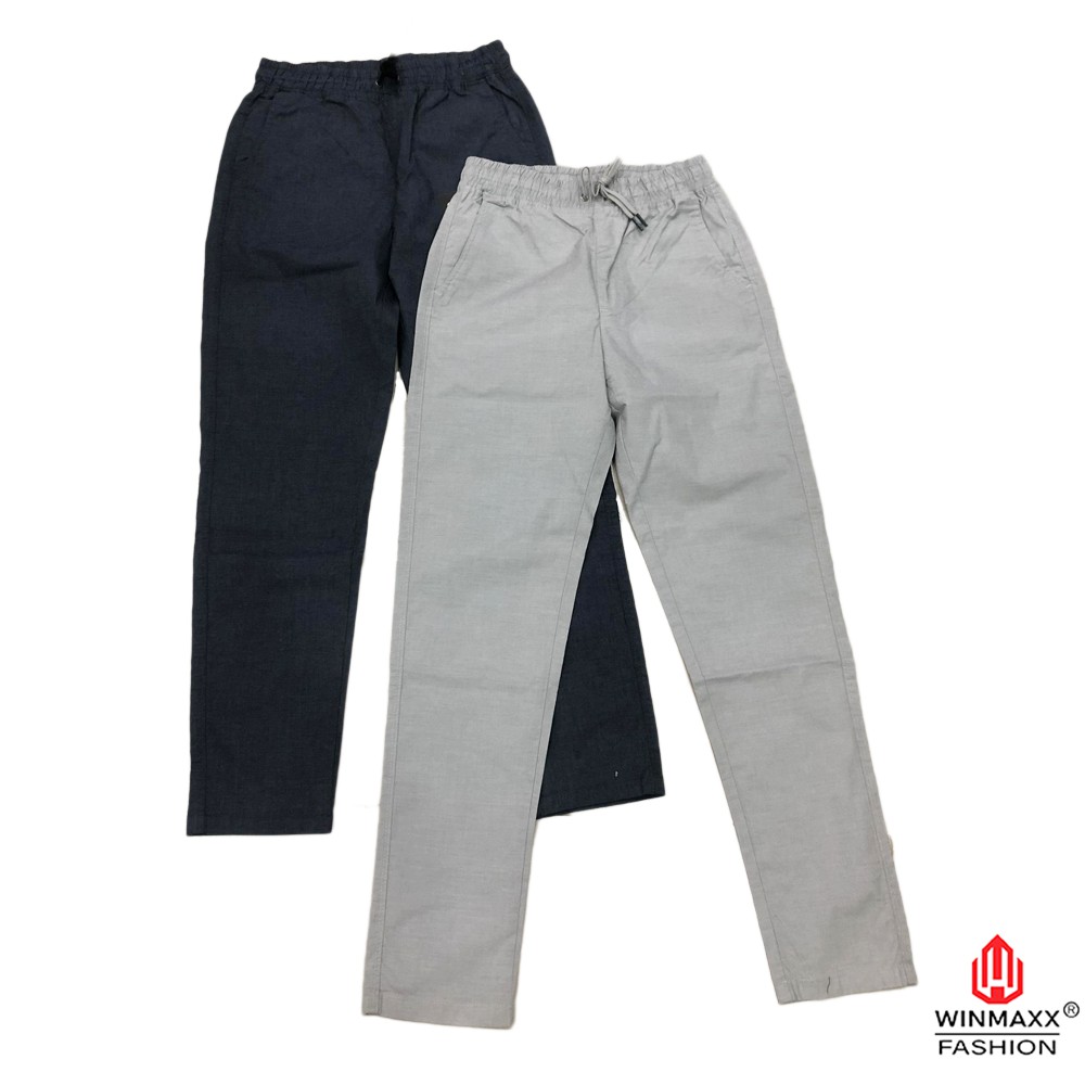 Quần dài Kaki Nam không bo ống Q21 Winmaxx