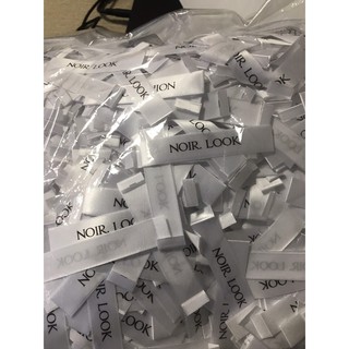 Mác vải quần áo gắn cổ/ đính sườn 180m ( 3000c ) Cotton/Satin In theo yêu cầu