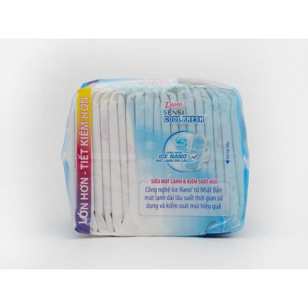 Băng vệ sinh Diana Sensi Cool Fresh siêu mỏng cánh - Gói 20 miếng