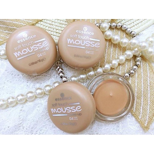 [Make up] Phấn Tươi Trang Điểm Essence Soft Touch Mousse 16g Nhập Khẩu Đức Dùng Cho Da Dầu