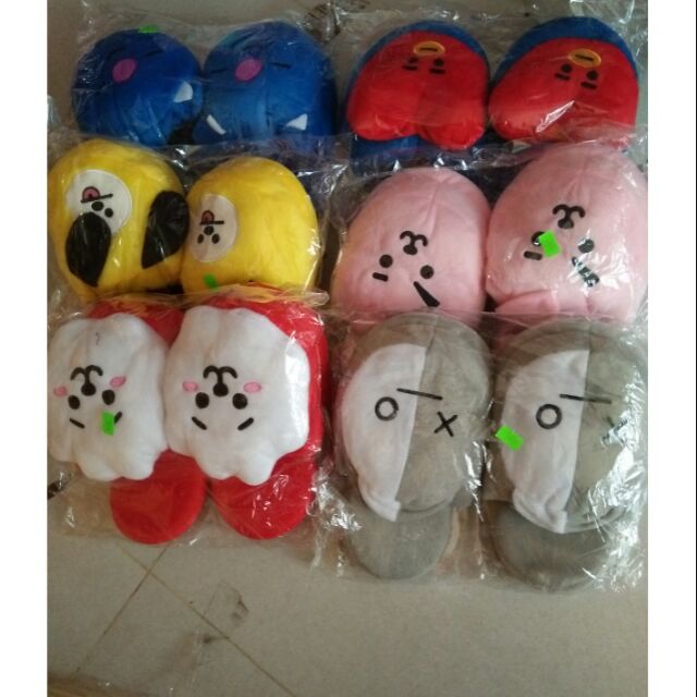 Dép mang trong nhà bts