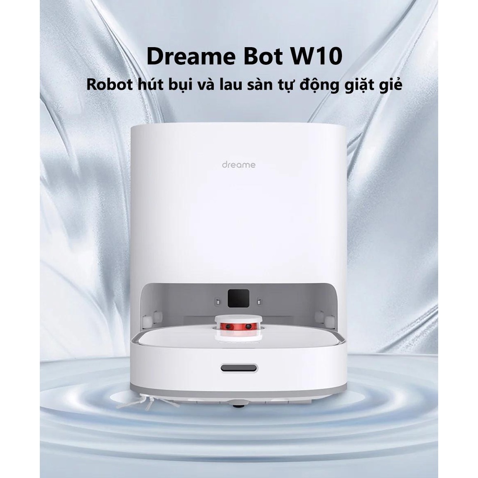 Robot Hút Bụi Lau Nhà Dreame Bot W10, tự động giặt giẻ, bản quốc tế.