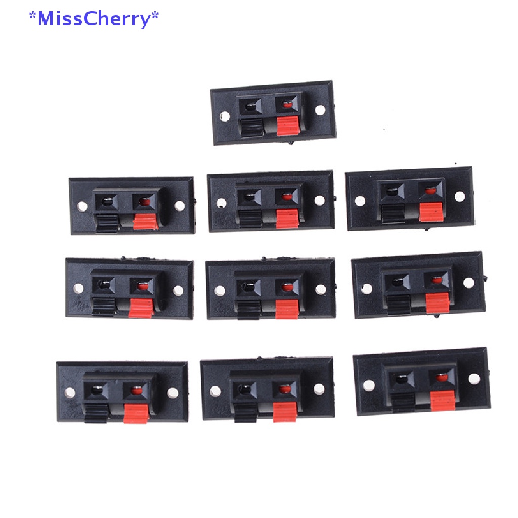 Set 10 Đầu Nối Dây Loa Âm Thanh 2 Vị Trí Mới