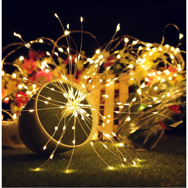 Đèn LED pháo hoa lõi đồng trang trí tiệc tùng/Giáng Sinh chống nước DIY