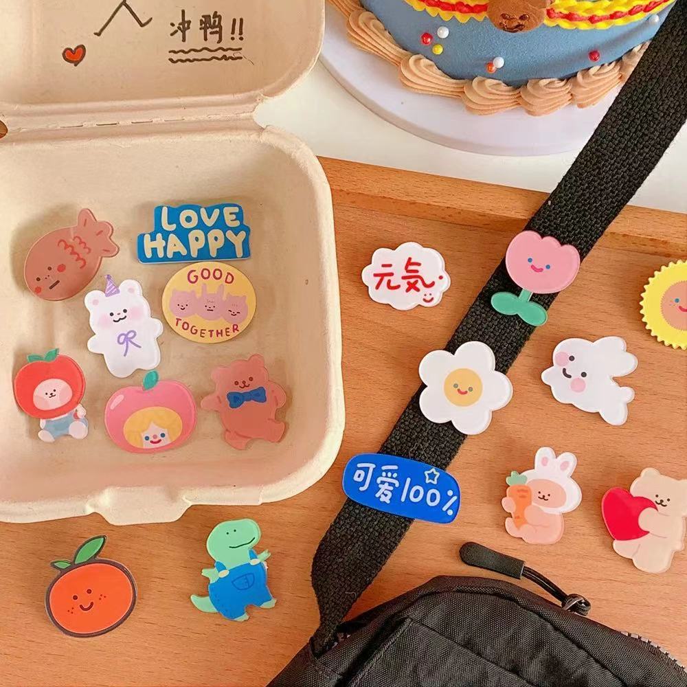 Ghim Cài Áo Hình Cô Gái Hoạt Hình Dễ Thương Sáng Tạo Hợp Thời Trang