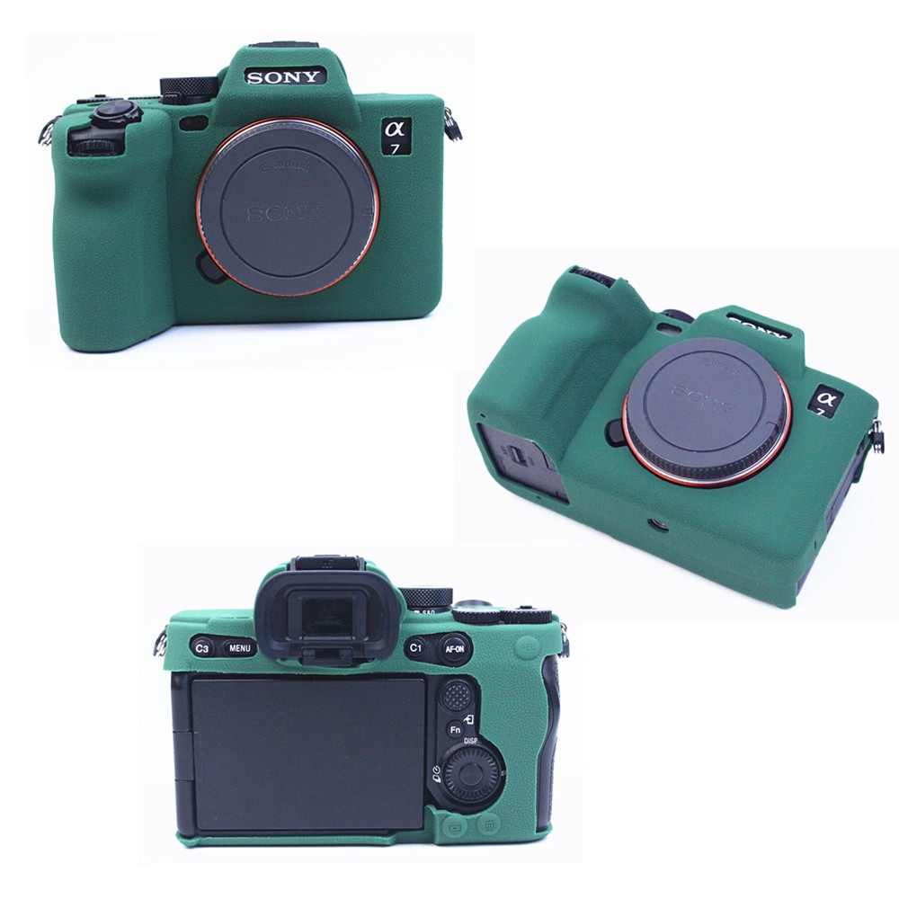 Túi Đựng Máy Ảnh A7M4 Bằng Silicon Chống Trượt Cho Sony A7IV A7 Mark IV