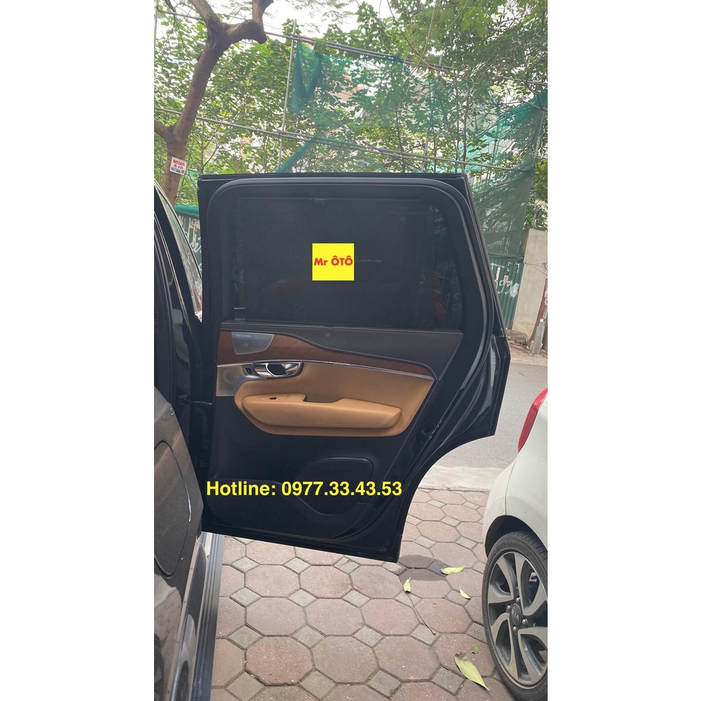 Rèm Che Nắng Xe Volvo XC90  2 cánh trước Loại 1 Mr.OTO. Bảo Hành 24 tháng. Cam Kết Chuẩn Khít Theo Xe