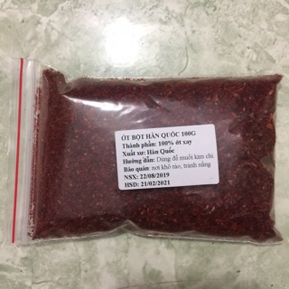 100G ỚT BỘT HÀN QUỐC
