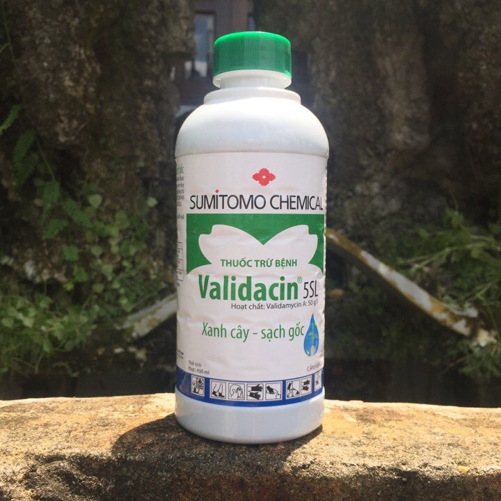Thuốc trừ nấm bệnh héo cây con Validacin 5SL 450ml