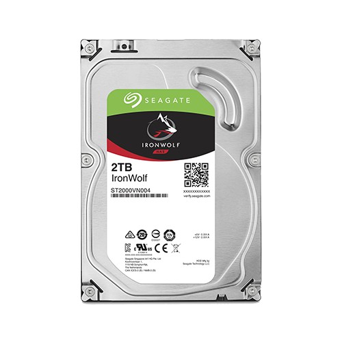 Ổ cứng HDD Seagate Ironwolf 2TB (ST2000VN004) - Hàng Chính Hãng