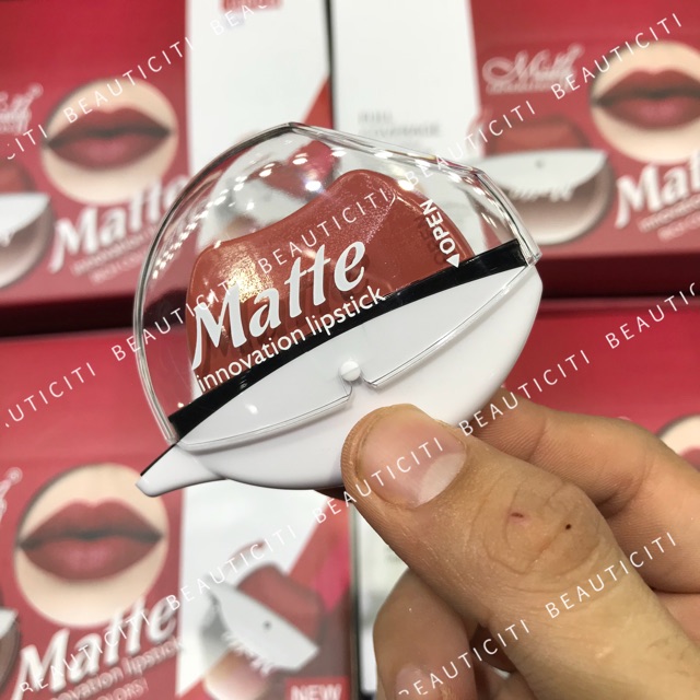 SON BẶM MÔI LÌ MENOW MATTE INNOVATION LIPSTICK