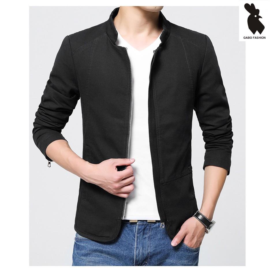Áo khoác kaki nam giả vest 2 lớp Gabo Fashion AKK16 ❤️