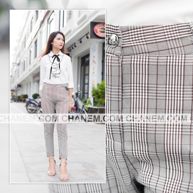 Quần Baggy Basic công sở cao cấp Loại 1