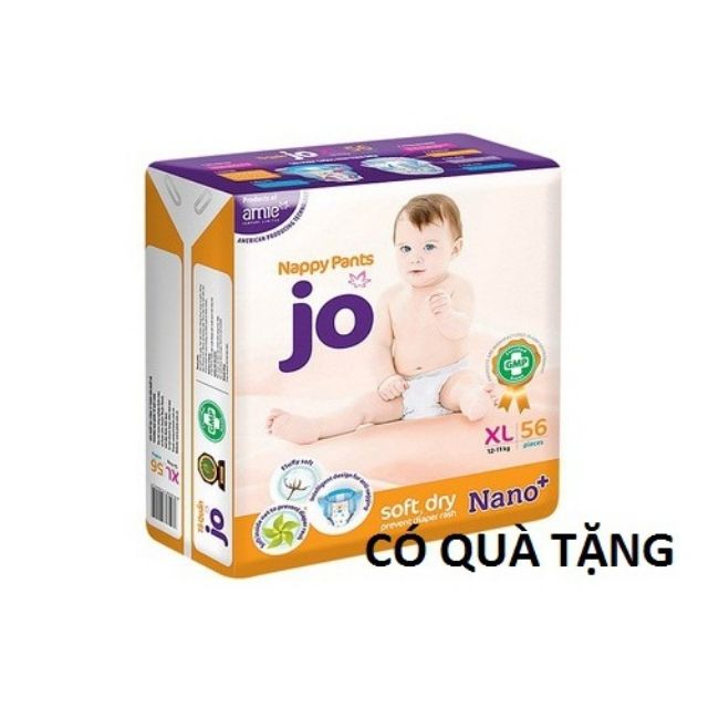 Bỉm JO đủ Size ( M72,L68,XL56)