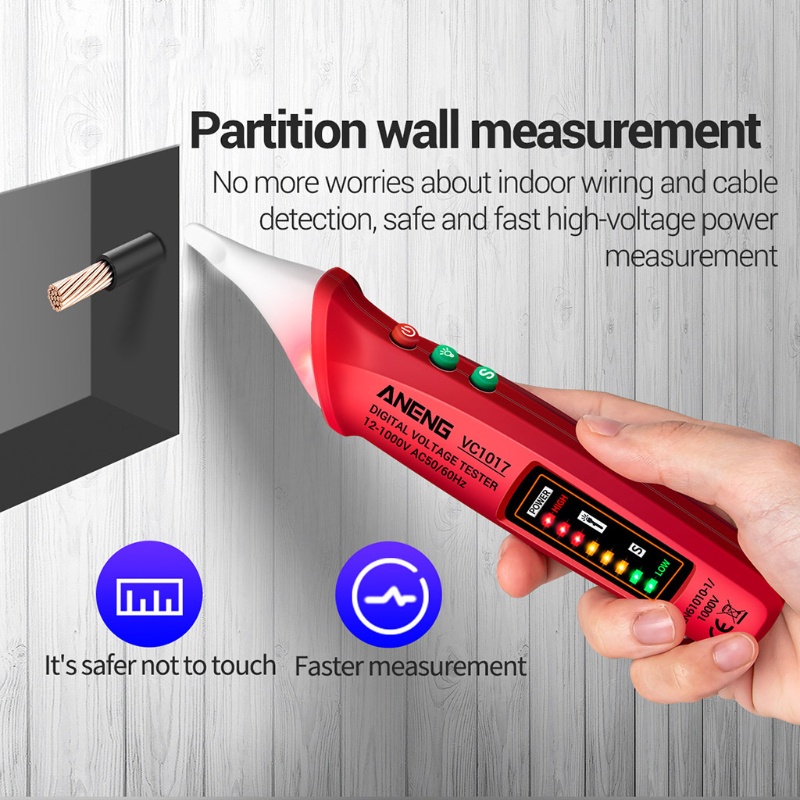 Vạn năng kế kỹ thuật số ANENG- VC1017 DC/AC 12V-1000V