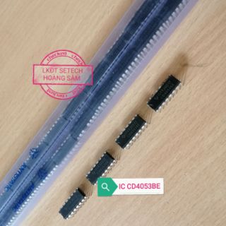 IC số CD4053 cắm CD4053BE chân cắm DIP16