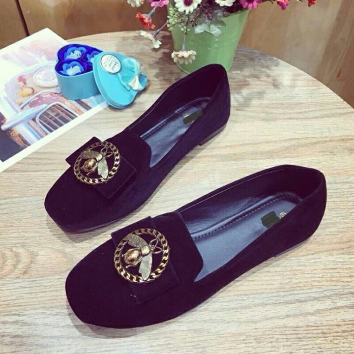 Giày bệt búp bê ong xích form dáng sang trọng | BigBuy360 - bigbuy360.vn