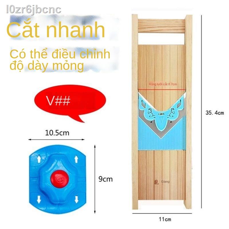 ۩ ↂ ✜Máy thái khoai tây để cắt chiên với độ dày có thể điều chỉnh