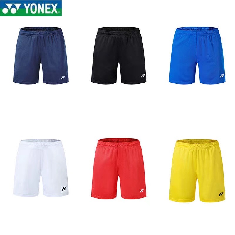 Quần Short Thể Thao Yonex Nhanh Khô Màu Trơn Cá Tính Cho Nam Và Nữ