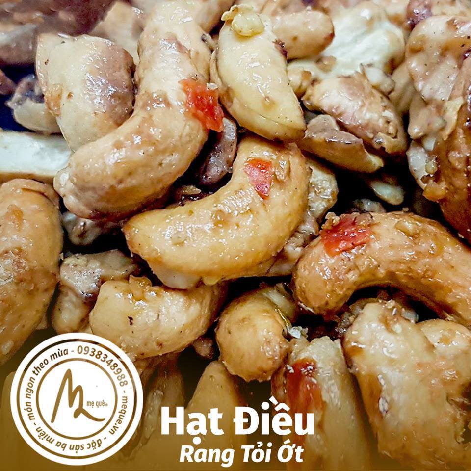 Hạt Điều Rang Tỏi Ớt