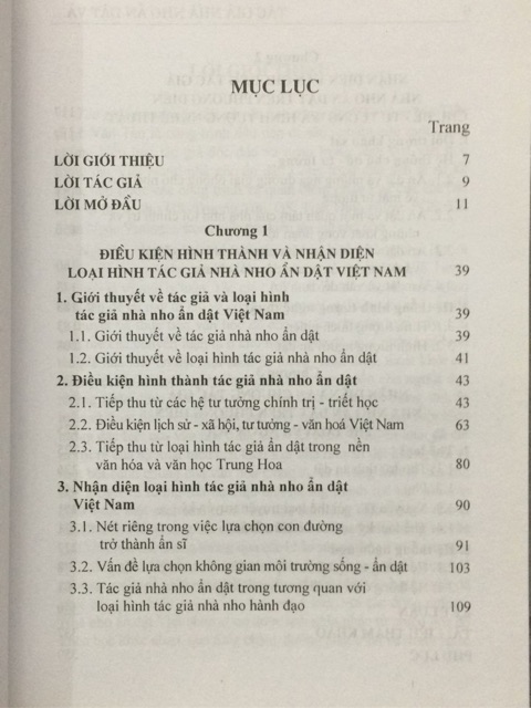 Sách - Tác giả nhà nho ẩn dật và Văn học trung đại Việt Nam