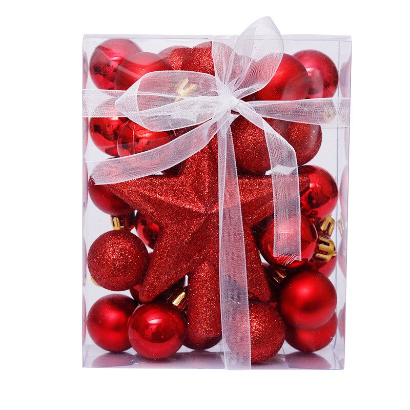 Set 30 Trái Châu Trang Trí Giáng Sinh Năm Mới