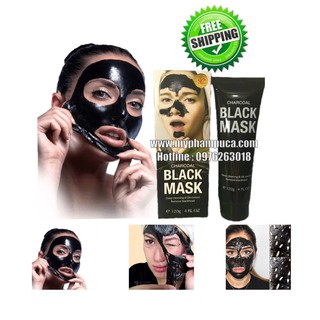 Mặt Nạ Lột Mụn Than Hoạt Tính Black Mask - Gel Lột Mụn