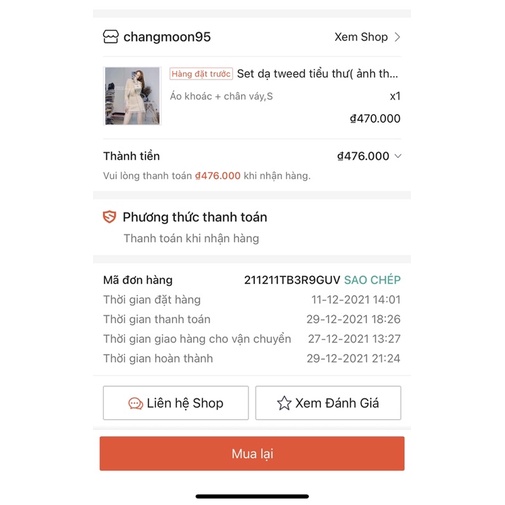 PASS SET dạ tweet Changmooon sz S