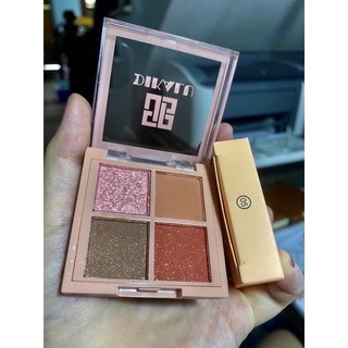 Phấn mắt 4 ô Dikalu đủ màu