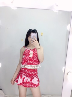 Bikini thổ cẩm hàng QC siêu đẹp 😍