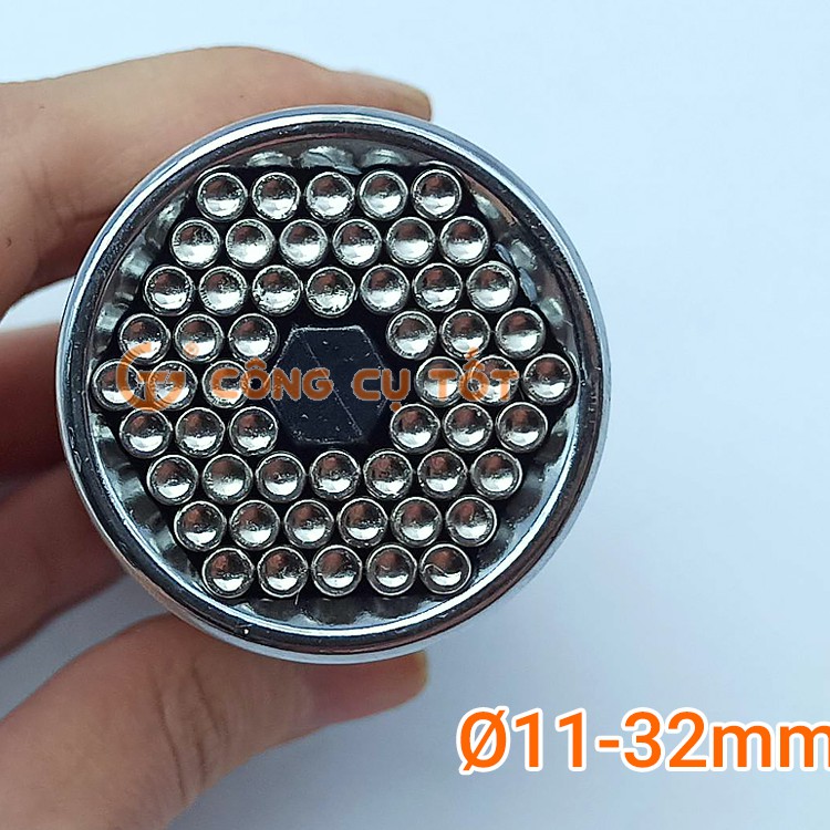 Khẩu đa hình 11-32mm chuôi lục