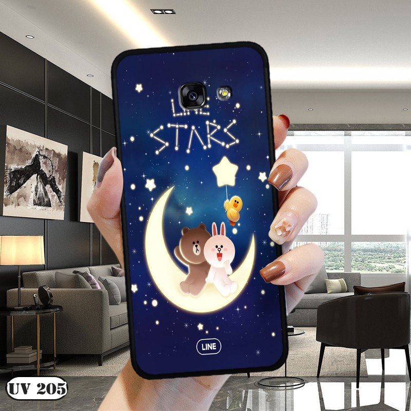 Ốp lưng Samsung Galaxy A5 (2017) -Viền dẻo lưng nhám