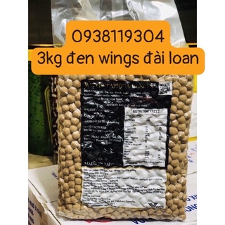 Thùng trân châu 3kg đen wings đài loan 18kg