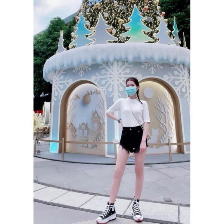 Giày thể thao Sneaker Convers Run Star Hike High top CV cổ cao nam nữ độn đế | BigBuy360 - bigbuy360.vn