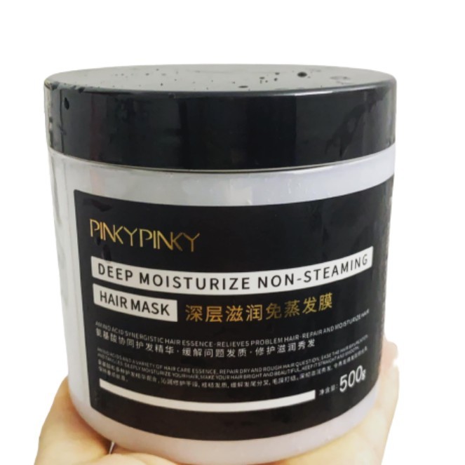 Ủ Tóc PINKY PINKY Nội Địa Trung Cao Cấp Siêu Hot Siêu Mềm Mượt Phục Hồi Tóc Hư Tổn Ngăn Ngừa Rụng Tóc Kem Ủ Tóc Dầu Xả
