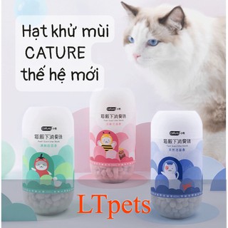 [GÓI DÙNG THỬ] Viên thơm khử mùi CATURE / hạt khử mùi cát vệ sinh mèo 45ml