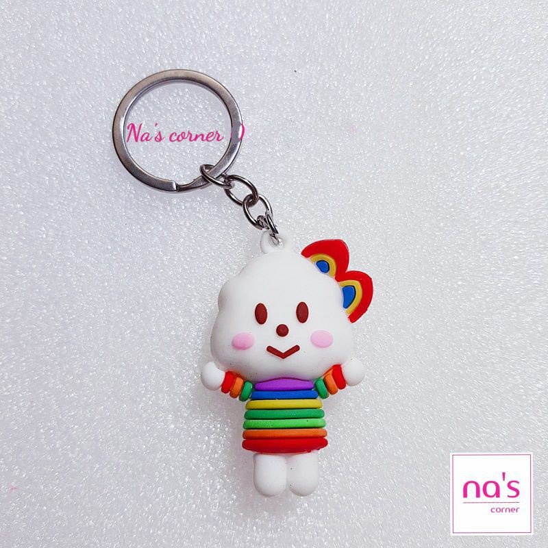 Móc khóa nhiều mẫu trái cây hình thú ngộ nghĩnh móc khoá cute