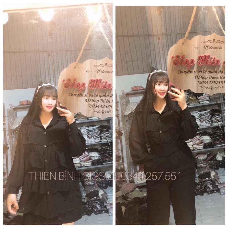 ÁO SƠ MI 3 TẦNG BIGSIZE