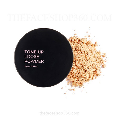 Phấn phủ khoáng dạng bột Tone Up Loose Powder fmgt The Face Shop